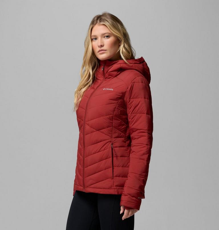 Veste Isol&eacute;e &agrave; Capuche Joy Peak II Femme, Color: Red Oxide, image 4