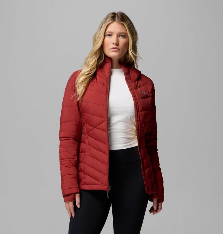 Veste Isol&eacute;e &agrave; Capuche Joy Peak II Femme, Color: Red Oxide, image 5