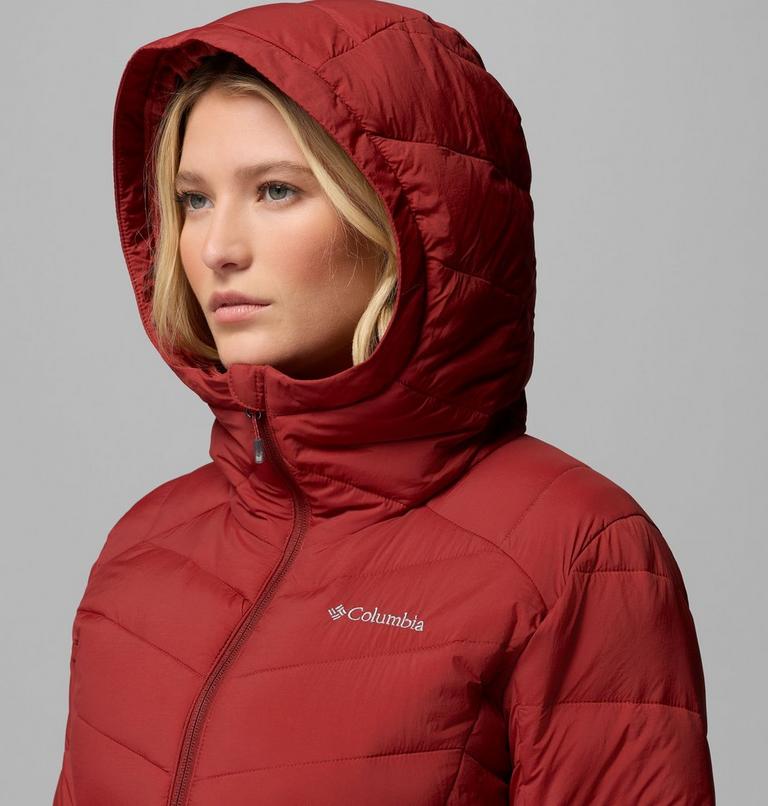 Veste Isol&eacute;e &agrave; Capuche Joy Peak II Femme, Color: Red Oxide, image 8