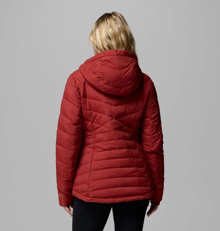 Veste Isol&eacute;e &agrave; Capuche Joy Peak II Femme, Color: Red Oxide, image 3