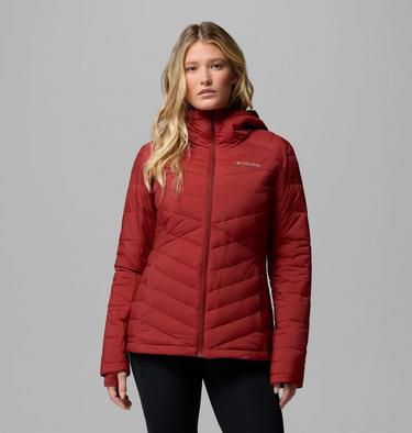 Veste Isol&eacute;e &agrave; Capuche Joy Peak II Femme, Color: Red Oxide, image 1