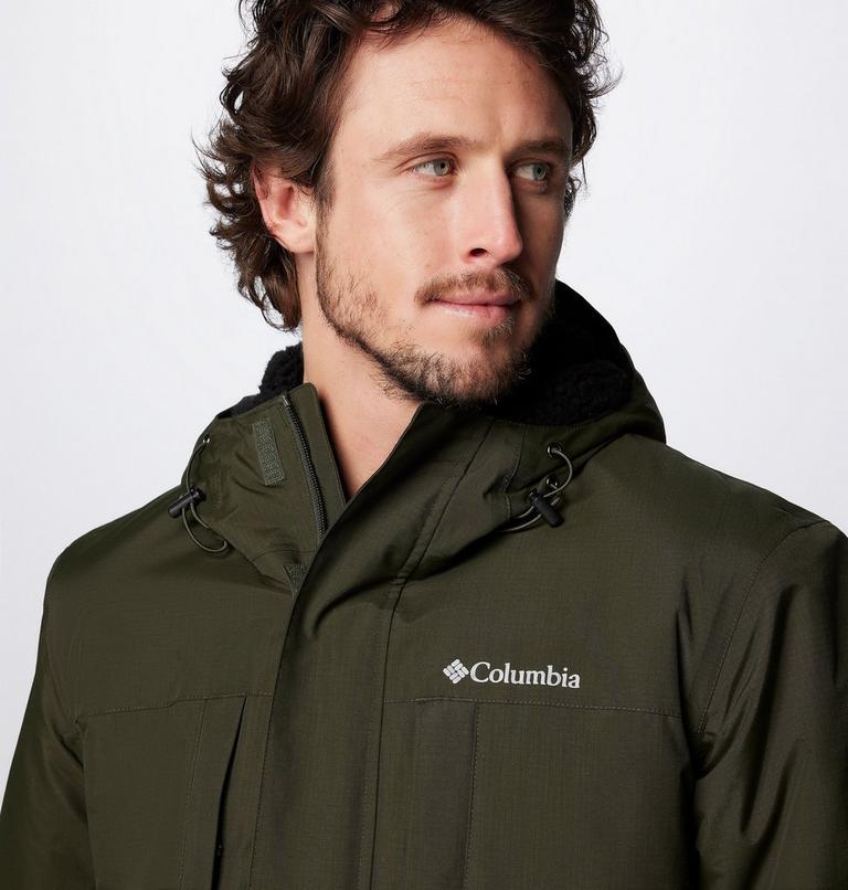 Men's Landroamer Sherpa Lined Jacket, Color: Greenscape, image 5