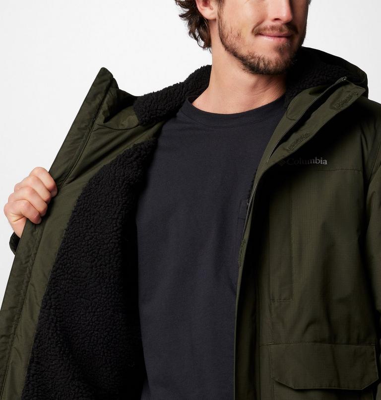 Men's Landroamer Sherpa Lined Jacket, Color: Greenscape, image 6