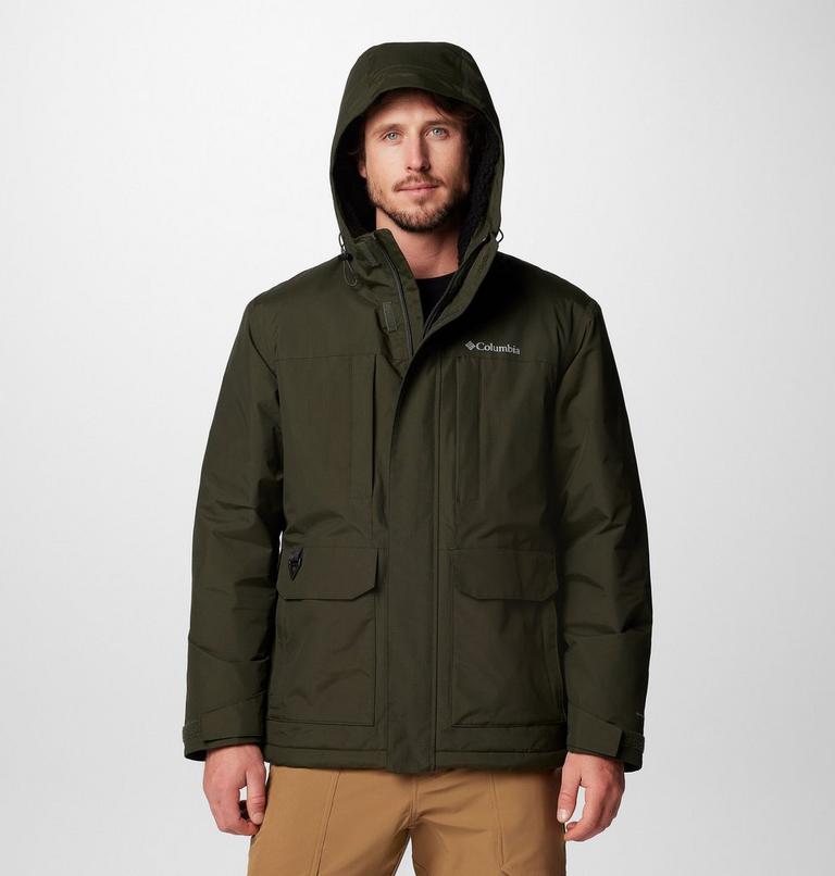 Men's Landroamer Sherpa Lined Jacket, Color: Greenscape, image 9