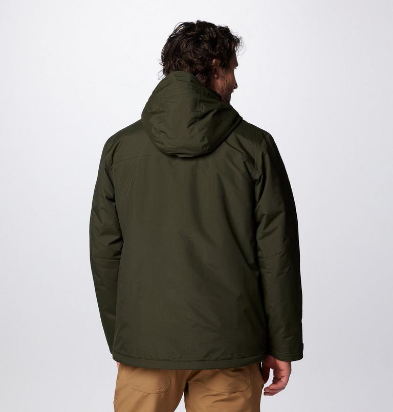 Men's Landroamer Sherpa Lined Jacket, Color: Greenscape, image 2