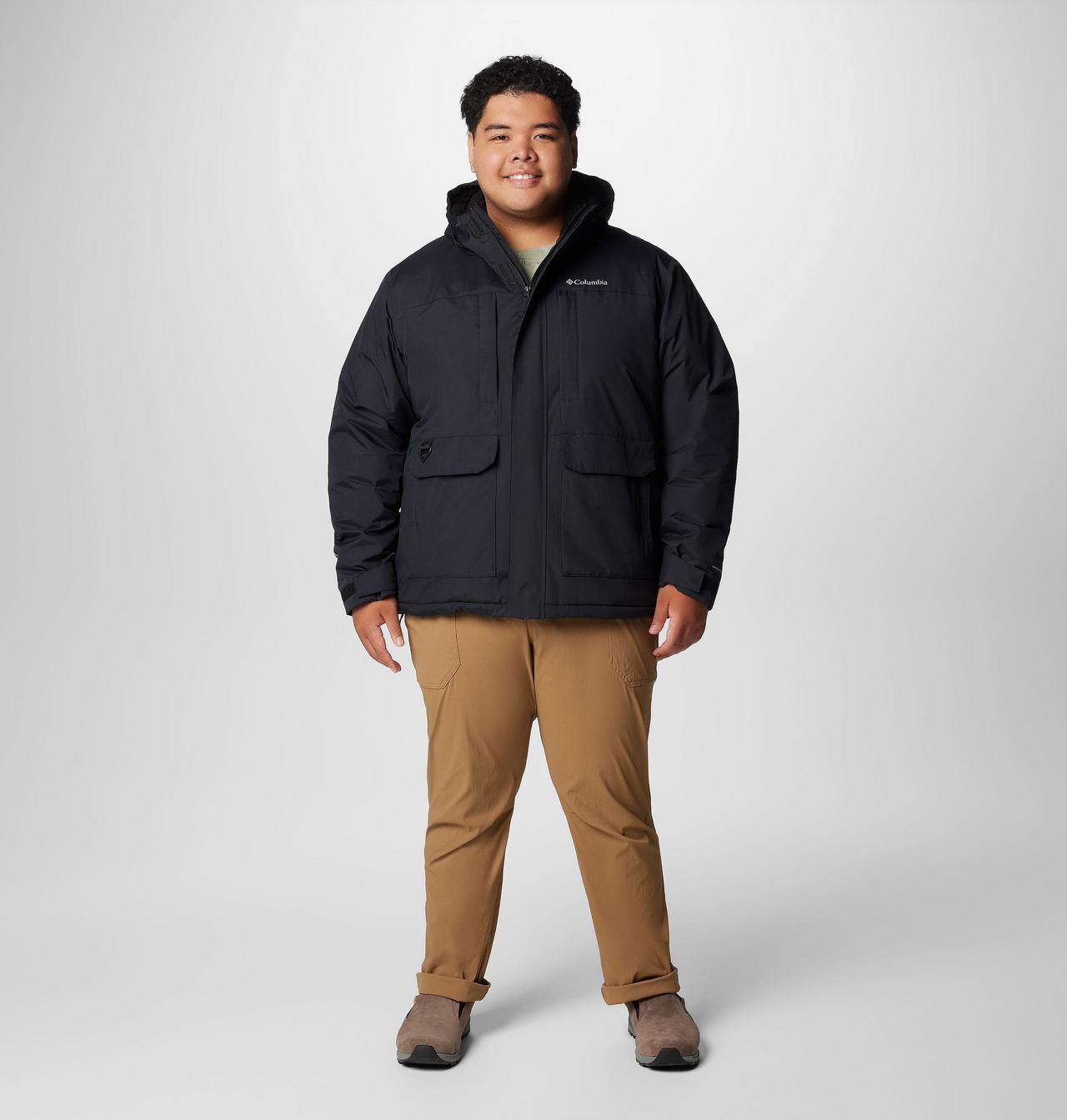 Manteau doublé en sherpa Landroamer™ pour hommes – Tailles fortes 3