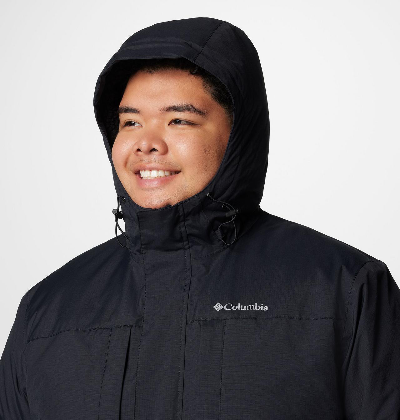 Manteau doublé en sherpa Landroamer™ pour hommes – Tailles fortes 5