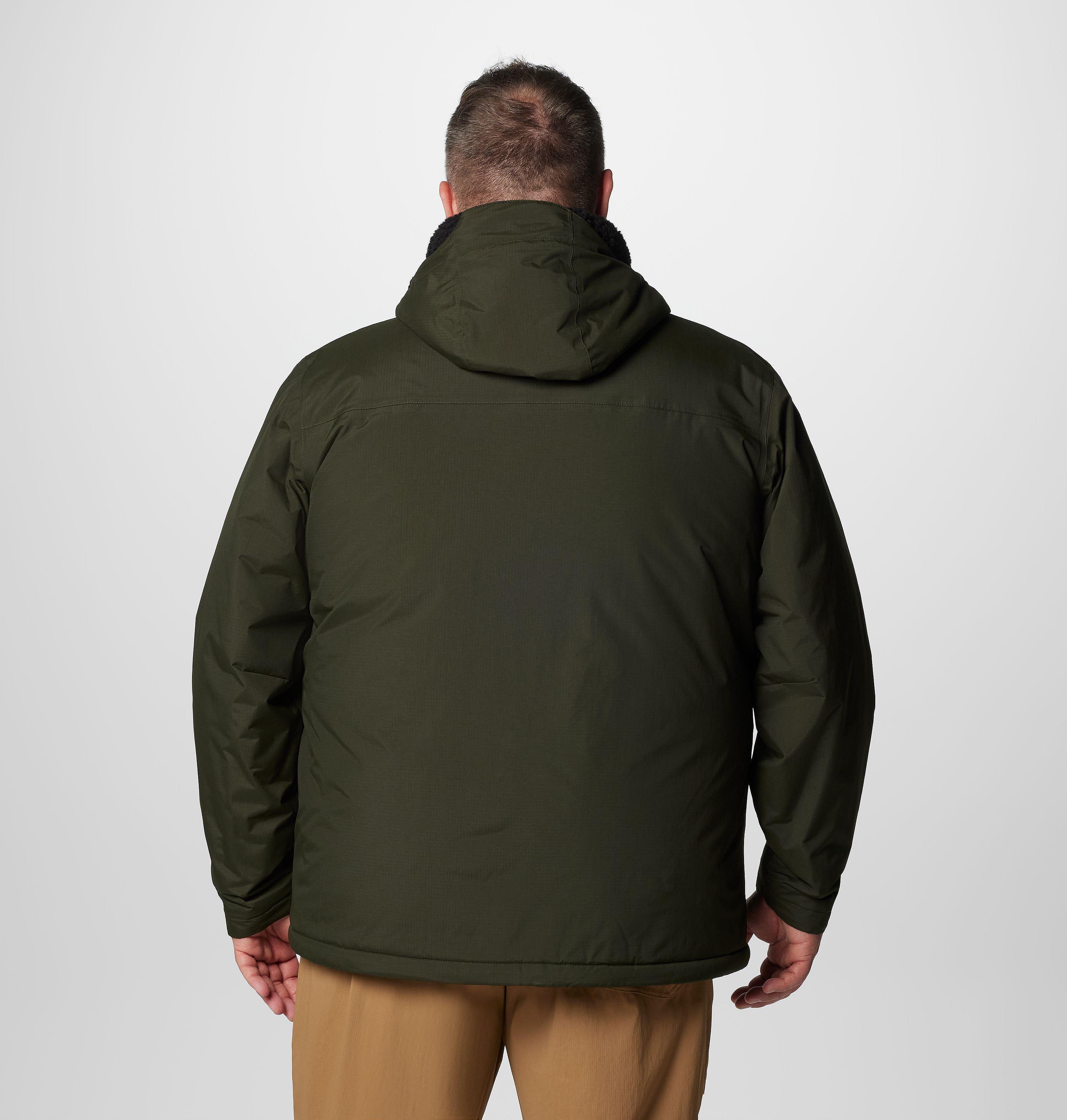 Manteau doublé en sherpa Landroamer pour homme – Tailles fortes 2