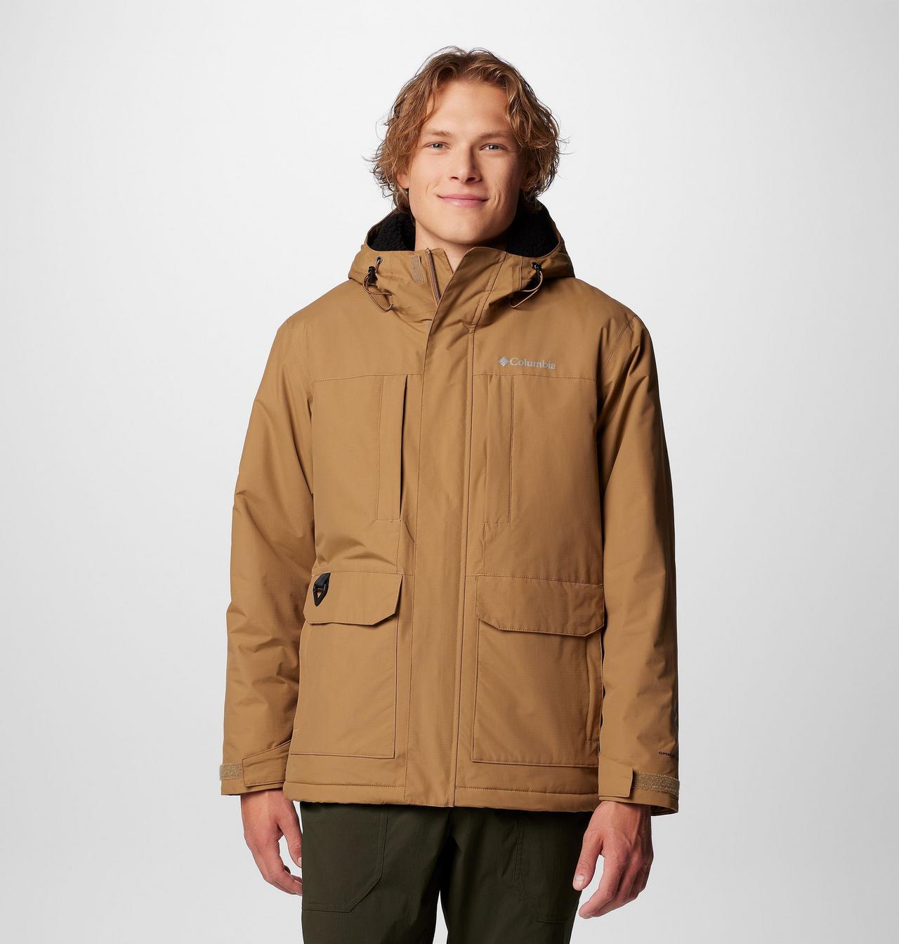 Manteau doublé en sherpa Landroamer™ pour hommes – Grandes tailles 1