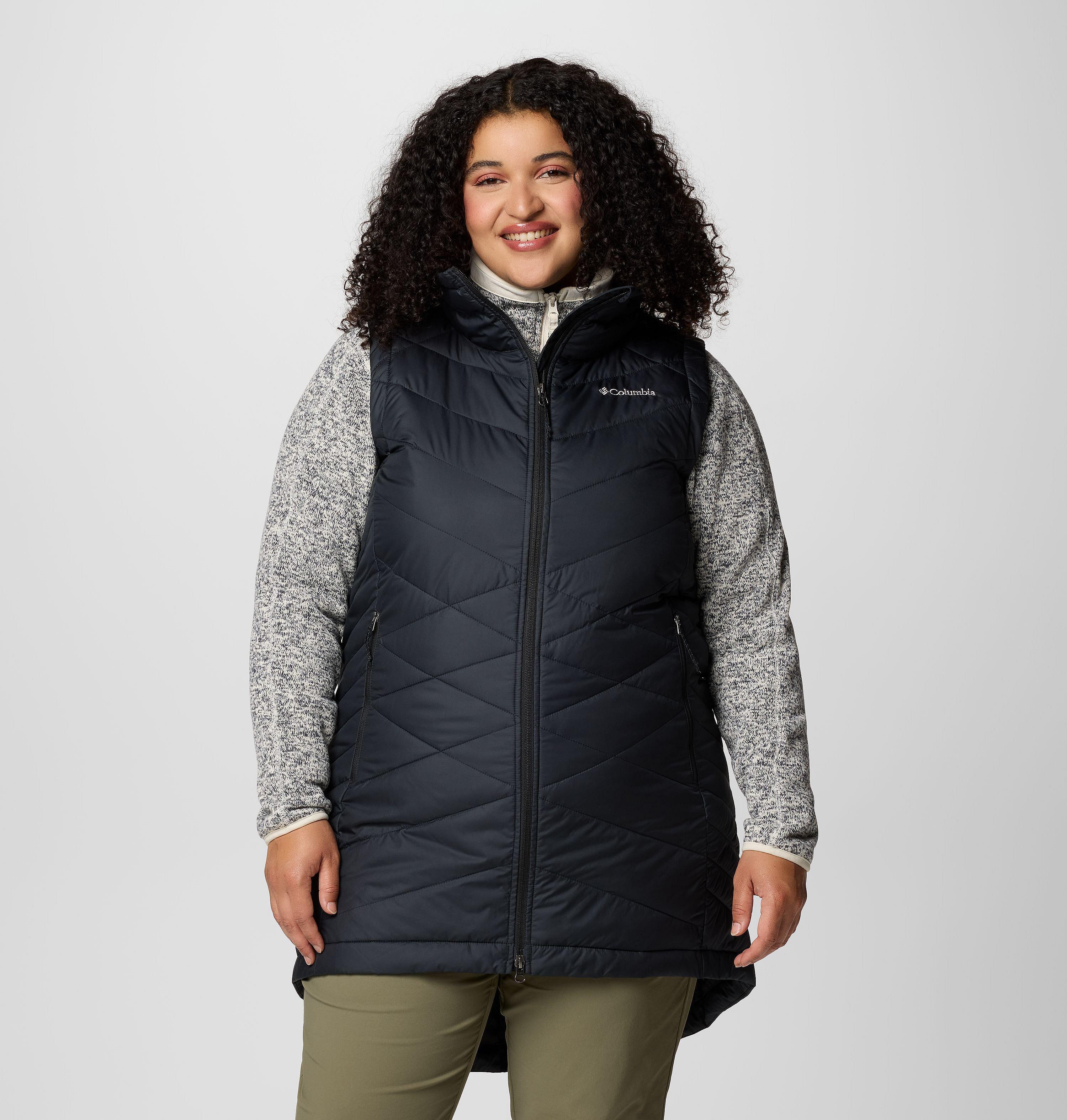 Columbia Women's Heavenly  II Long Vest - Plus Size-