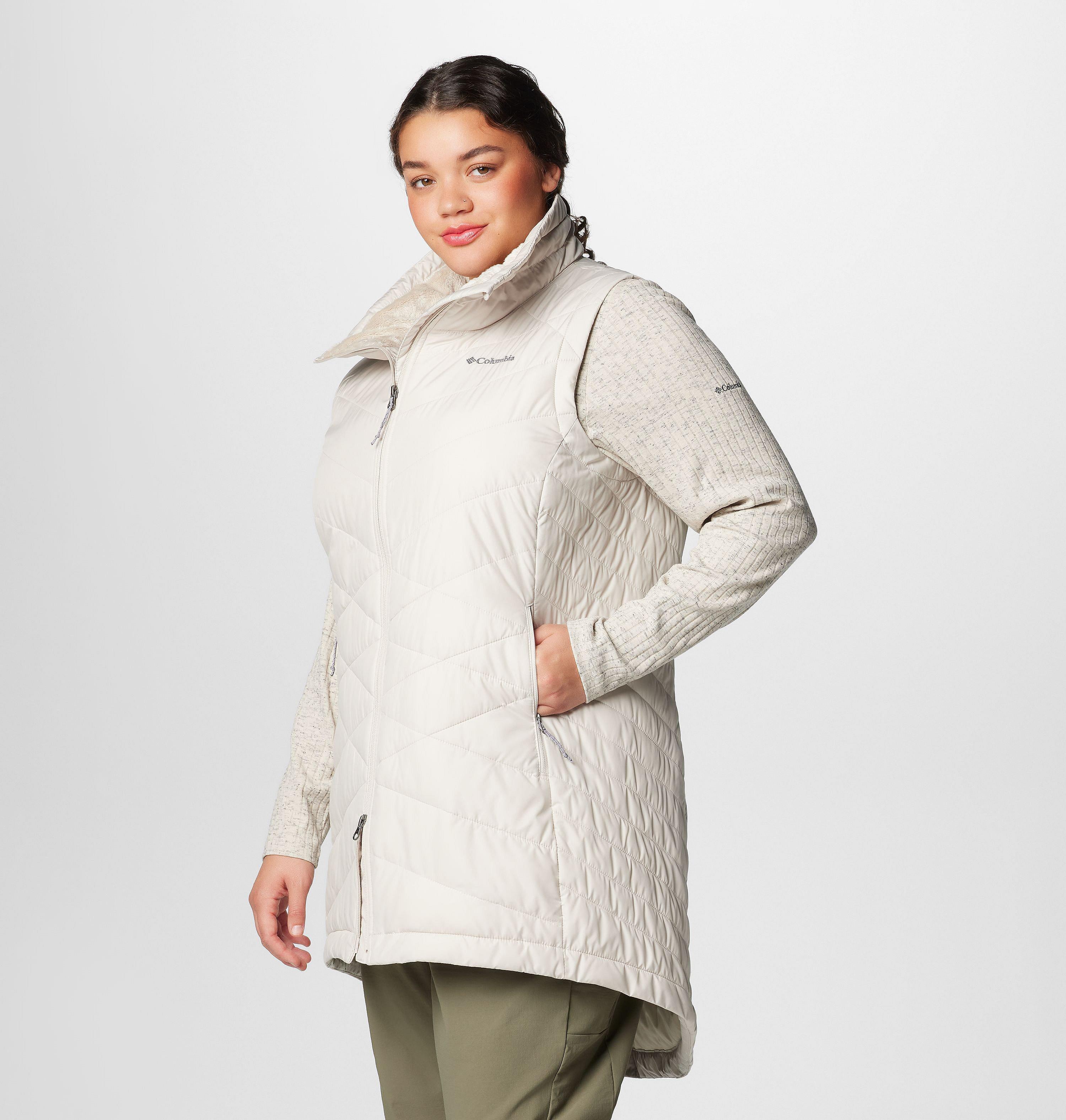 Women's Heavenly II Long Vest - Plus Size 4