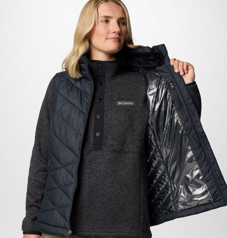 Women's Heavenly II Insulated Gilet, Color: Black, image 6