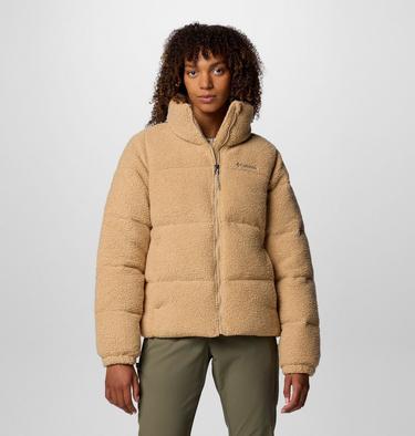 Doudoune Sherpa Puffect Femme, Color: Canoe, image 1