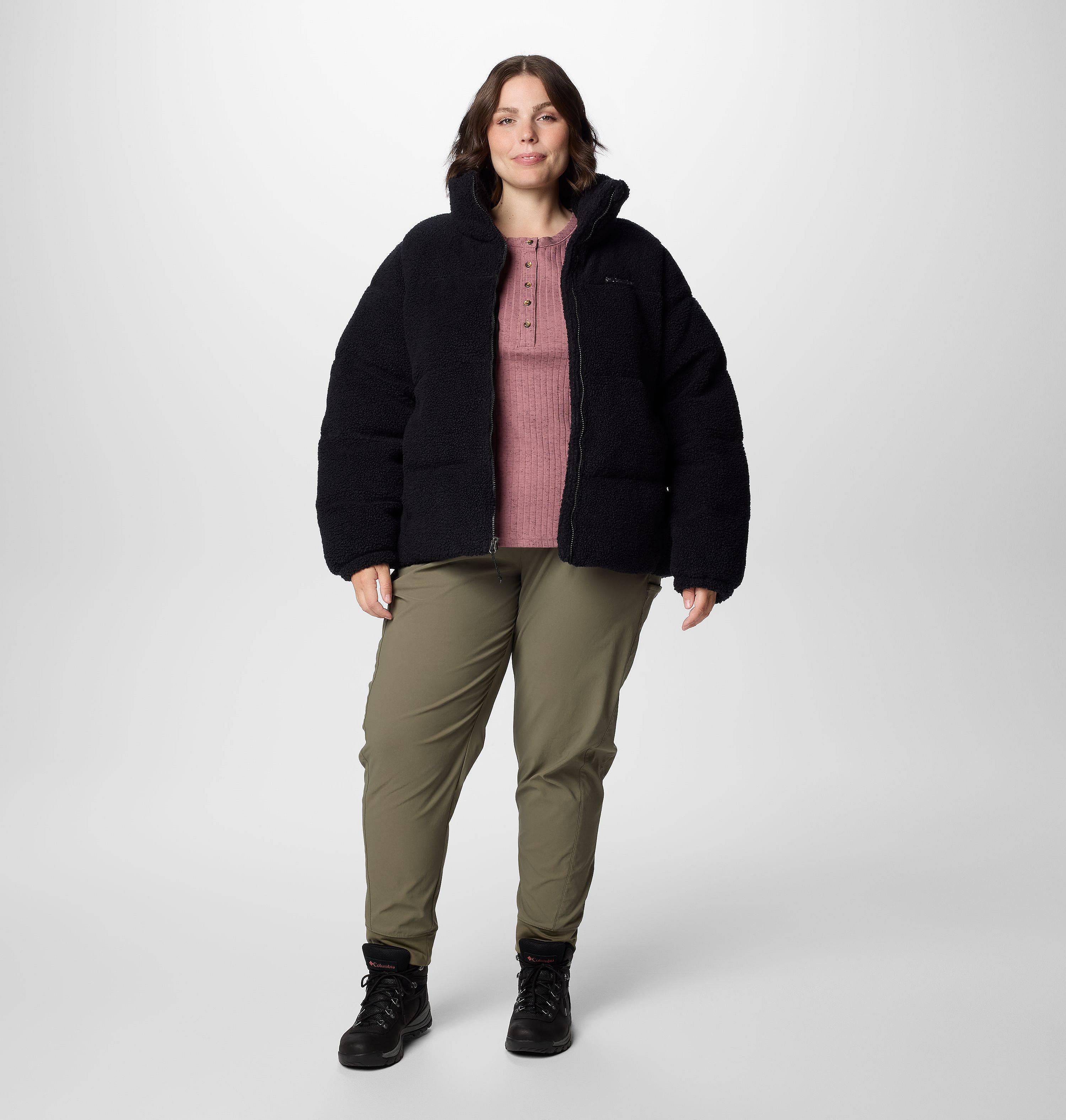 Women's Puffect Sherpa Jacket - Plus Size 3