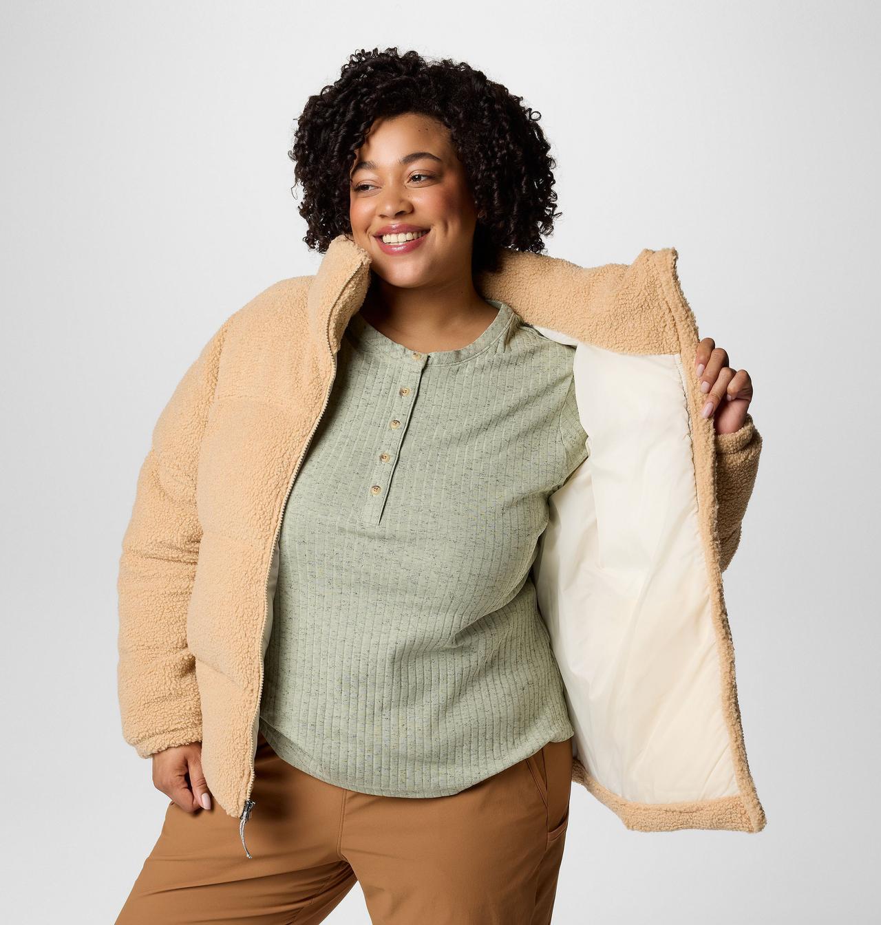 Women's Puffect™ Sherpa Jacket - Plus Size 6