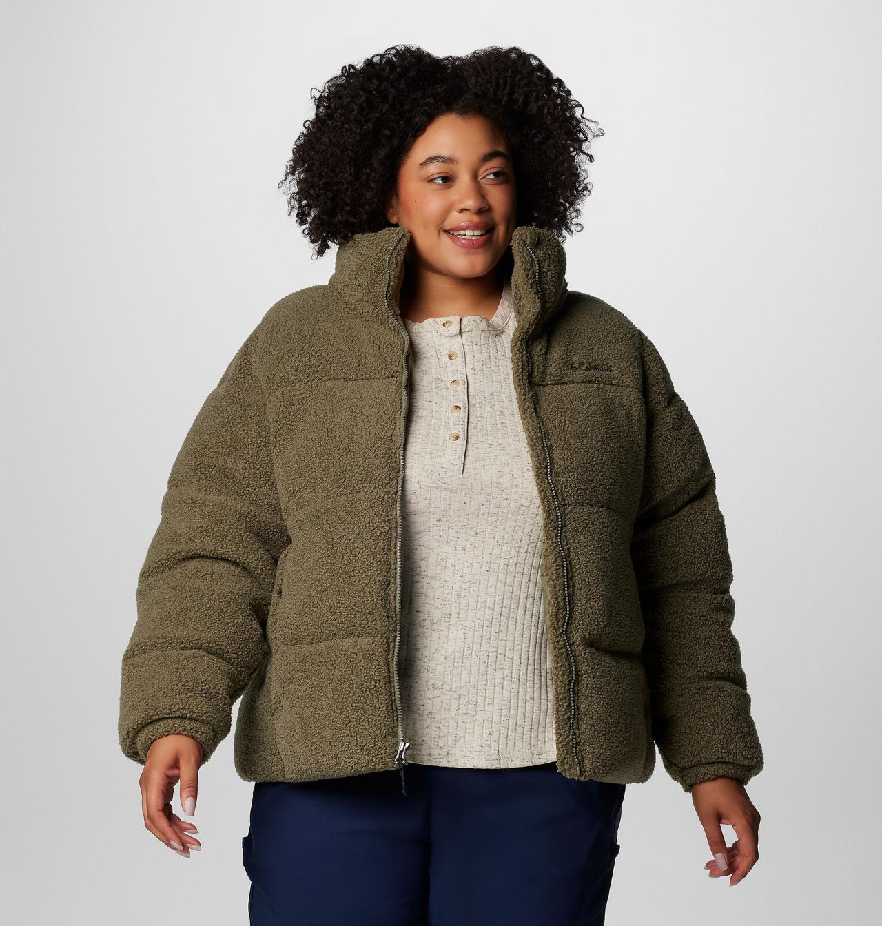 Women's Puffect™ Sherpa Jacket - Plus Size 6