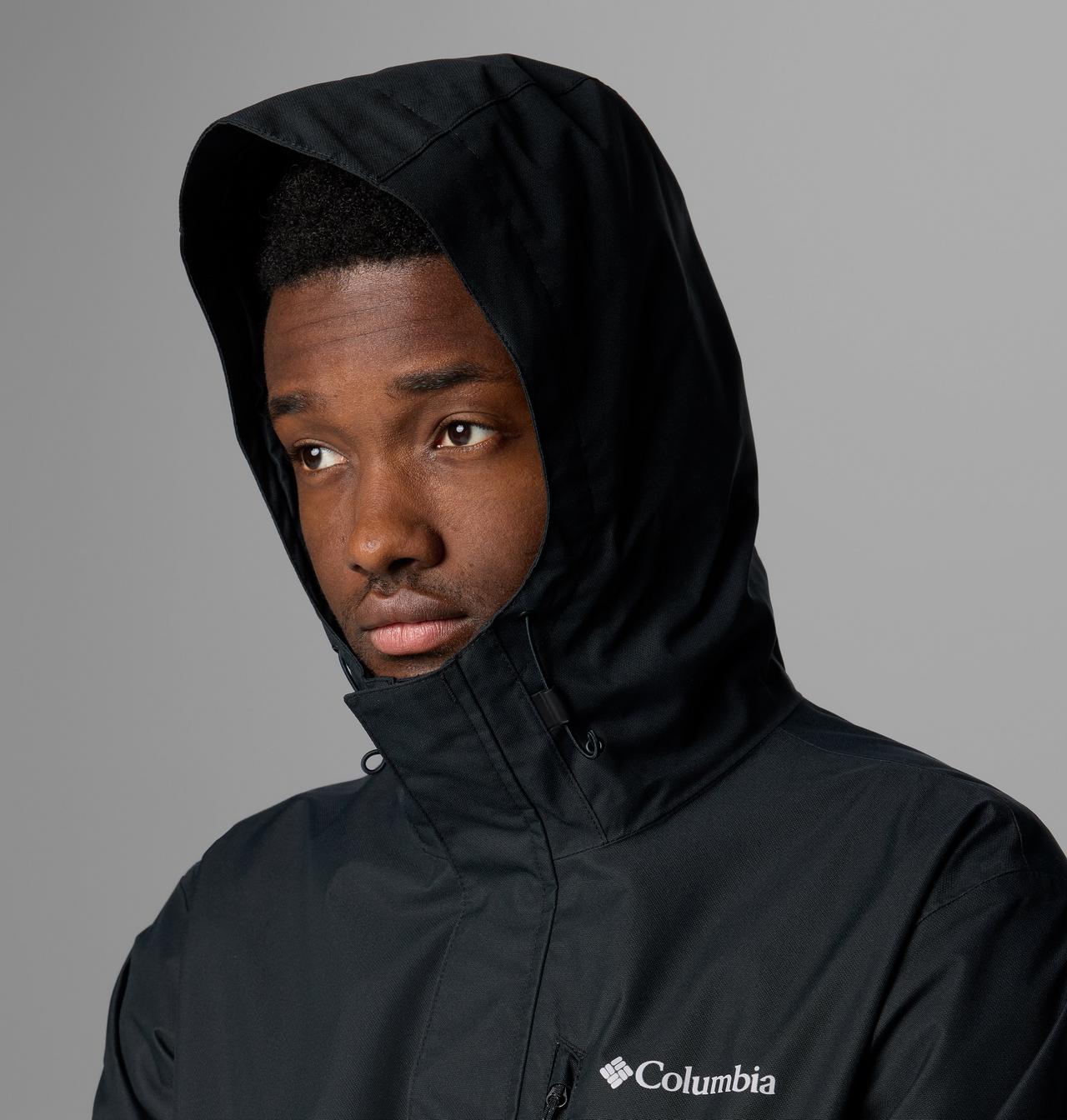 Columbia Hikebound II Veste Homme Imperméable Respirante – Coupe-Vent Randonnée Avec Capuche – Omni-Tech