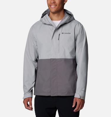 Men's Hikebound II Waterproof Jacket, Color: Columbia Grey, City Grey, image 11