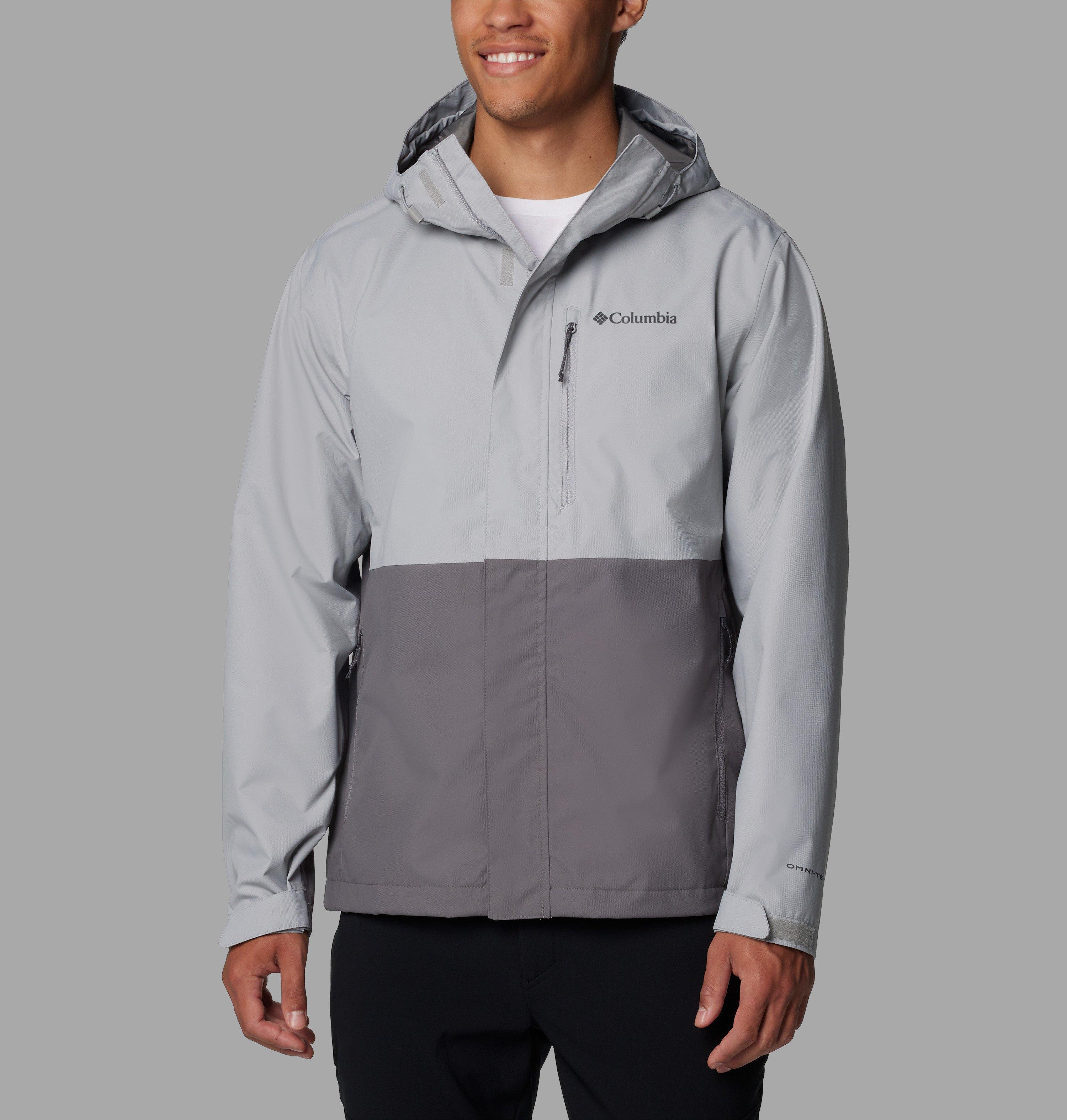 Columbia Sportswear Men's Grey Columbia - Hikebound™ Ii Waterproof Jacket - Columbia City Extra Large