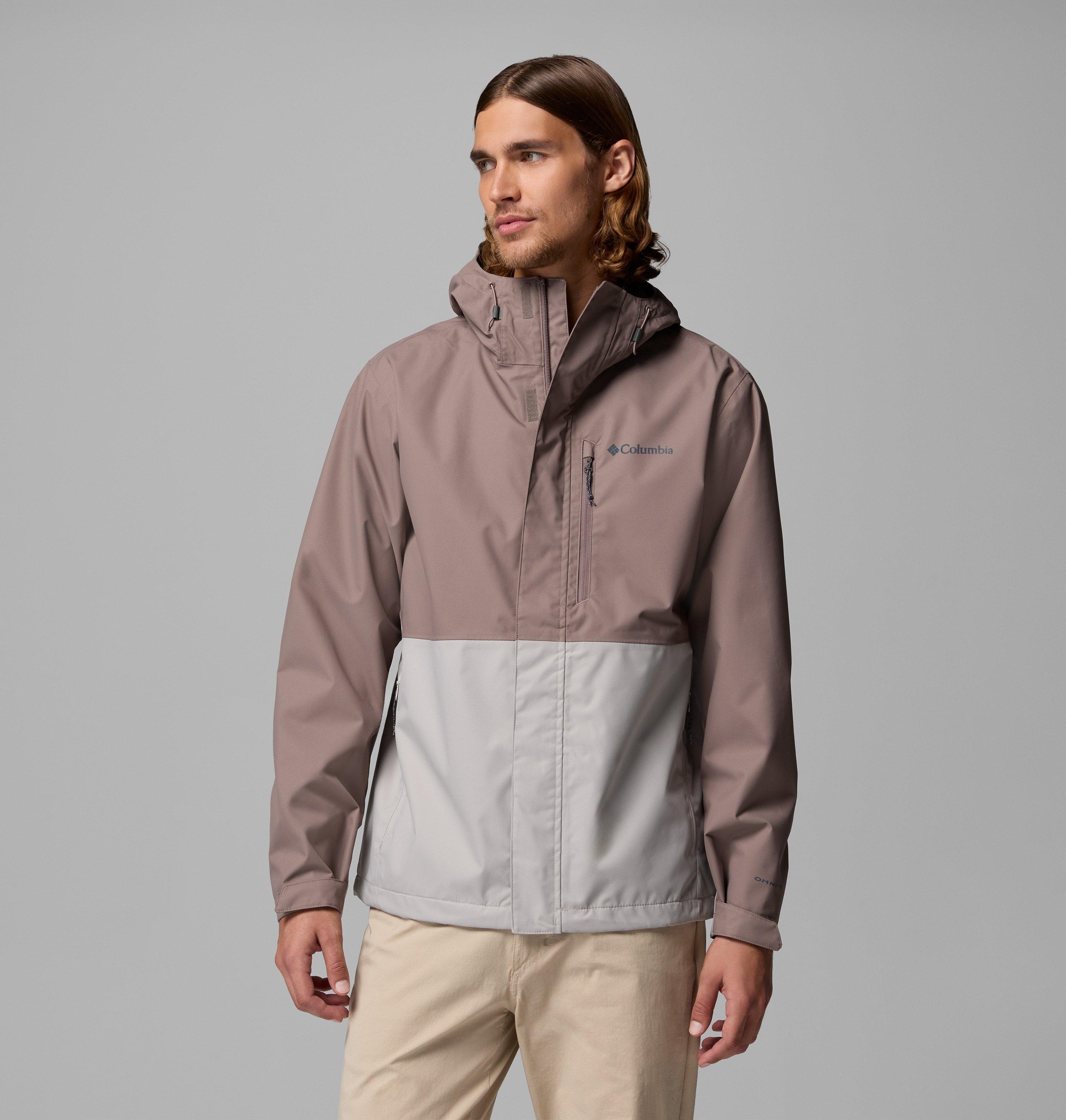 Columbia Sportswear Men's Brown Columbia - Hikebound™ Ii Waterproof Jacket - Iron, Flint Grey Xxl