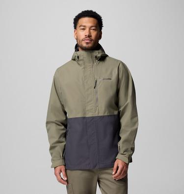 Men's Hikebound II Jacket, Color: Stone Green, Shark, image 13