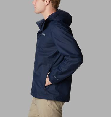 Men's Hikebound II Waterproof Jacket, Color: Collegiate Navy, image 12