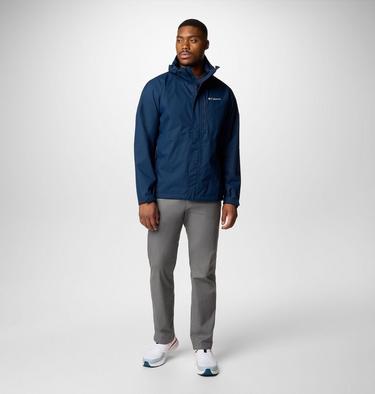 Men's Hikebound II Waterproof Jacket, Color: Collegiate Navy, image 6