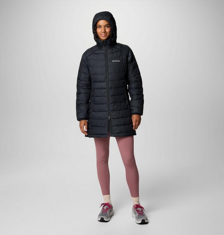 Women's Powder Lite II Mid Jacket, Color: Black, image 3