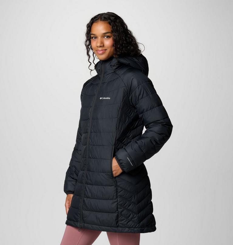 Women's Powder Lite II Mid Jacket, Color: Black, image 4