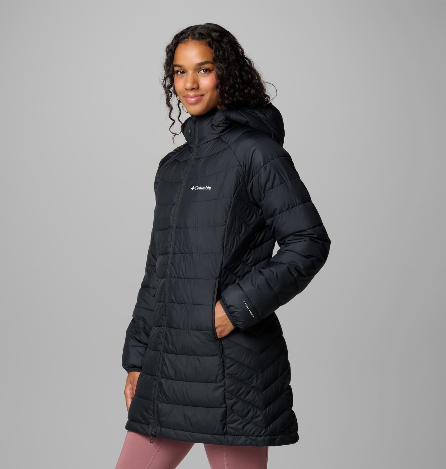 Женская куртка Columbia Powder Lite II Mid, цвет: Чёрный — фото 3