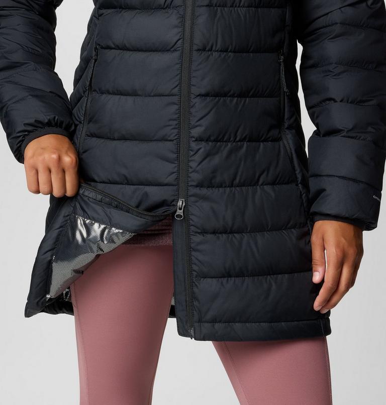 Women's Powder Lite II Mid Jacket, Color: Black, image 6