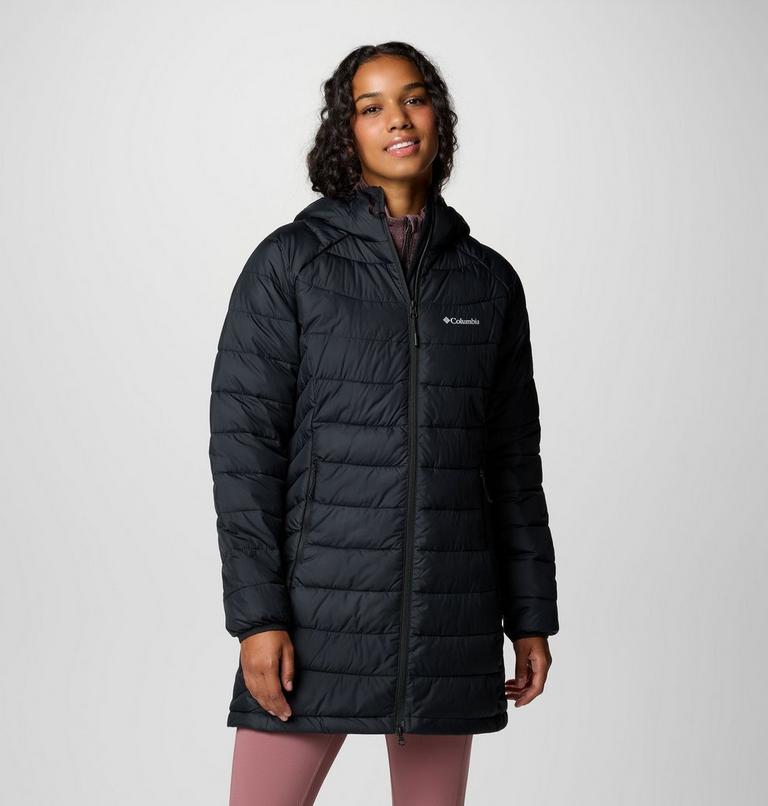 Women's Powder Lite II Mid Jacket, Color: Black, image 1