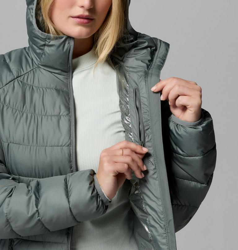 Women's Powder Lite II Mid Jacket, Color: Sedona Sage, image 6