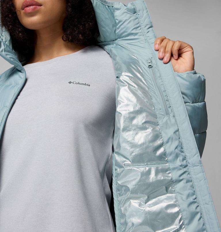 Women's Powder Lite II Mid Jacket, Color: Crushed Blue, image 6