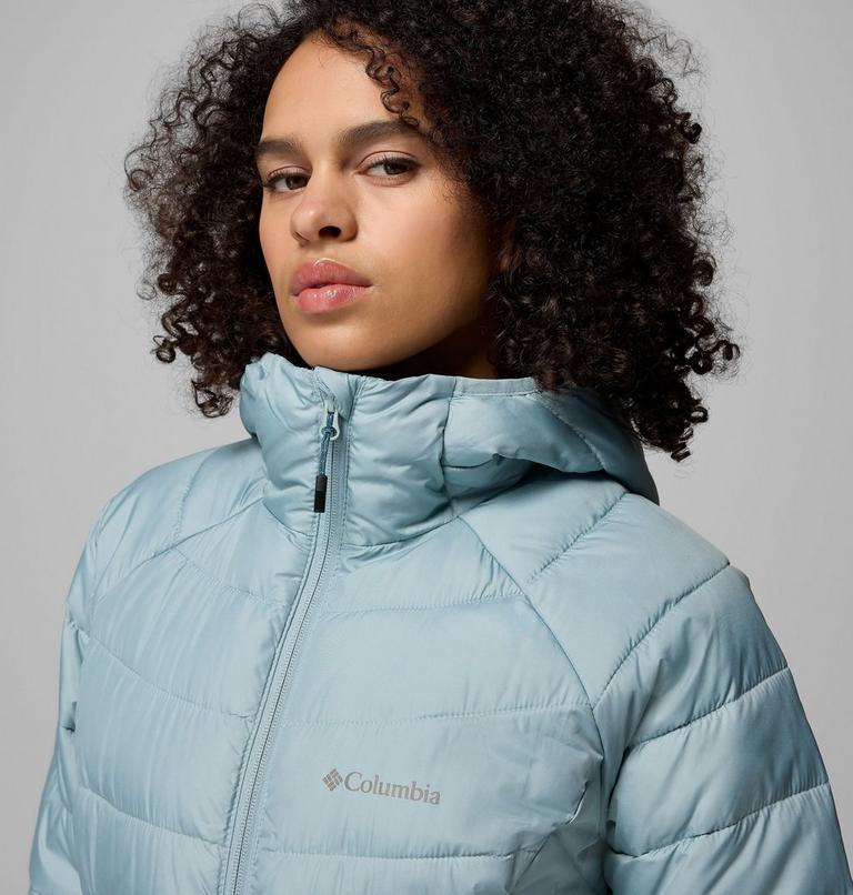 Women's Powder Lite II Mid Jacket, Color: Crushed Blue, image 7