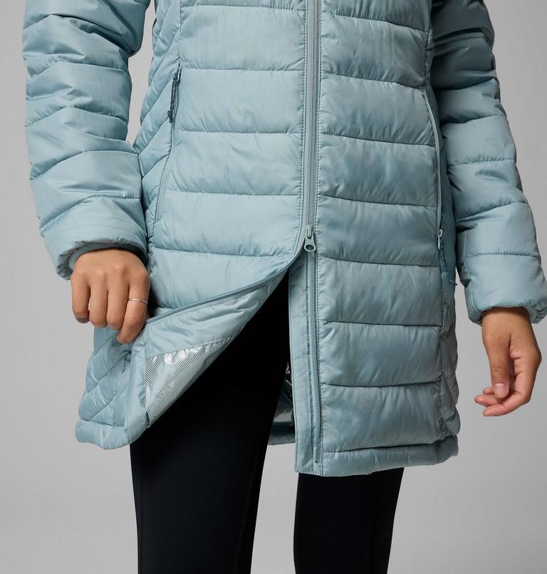 Women's Powder Lite II Mid Jacket, Color: Crushed Blue, image 8