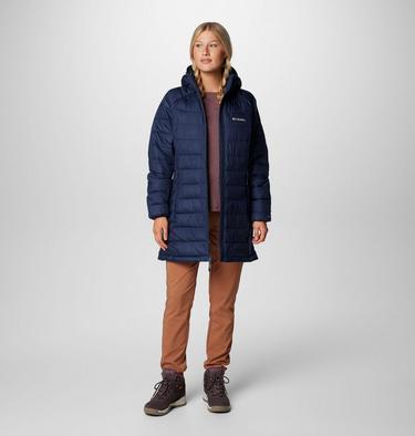 Veste Isolée Powder Lite II Mid Femme, Color: Collegiate Navy, image 15