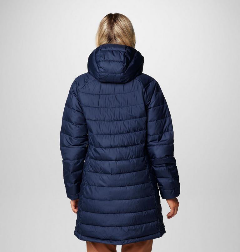 Women's Powder Lite II Mid Jacket, Color: Collegiate Navy, image 2