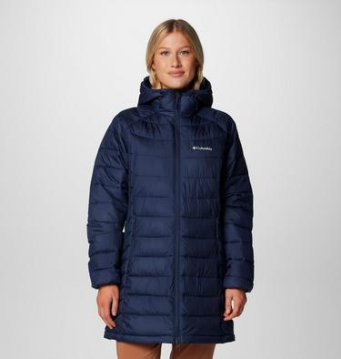Veste Isolée Powder Lite II Mid Femme, Color: Collegiate Navy, image 13