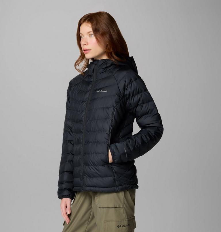 Chaqueta aislante con capucha Powder Lite II para mujer, Color: Black, image 4
