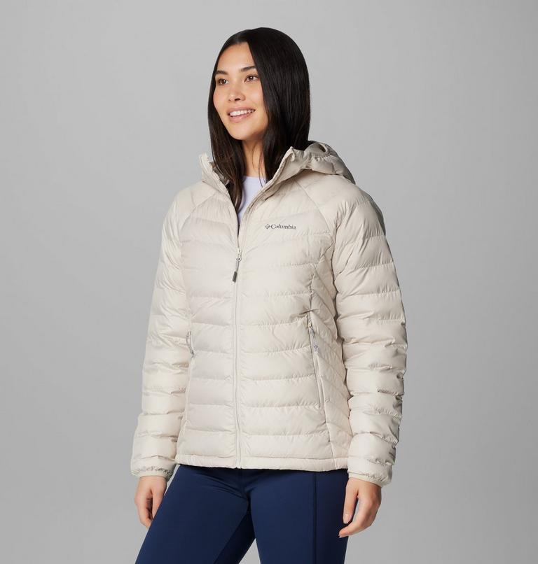 Chaqueta aislante con capucha Powder Lite II para mujer, Color: Dark Stone, image 4