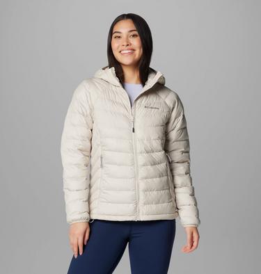 Women’s Powder Lite II Hooded Insulated Jacket, Color: Dark Stone, image 7
