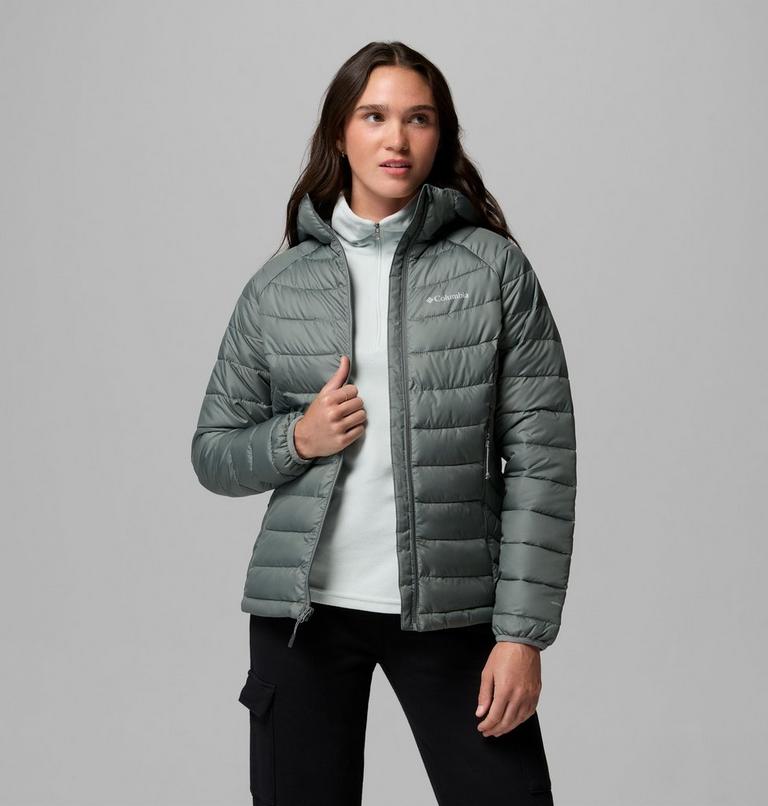 Women's Powder Lite II Hooded Jacket, Color: Sedona Sage, image 5