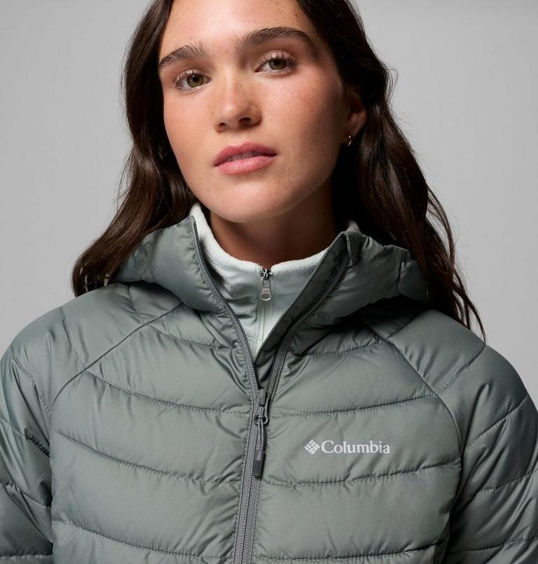 Women's Powder Lite II Hooded Jacket, Color: Sedona Sage, image 7