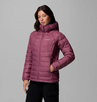 Veste Isol&eacute;e &agrave; Capuche Powder Lite II Femme, Color: Antique Mauve, image 20