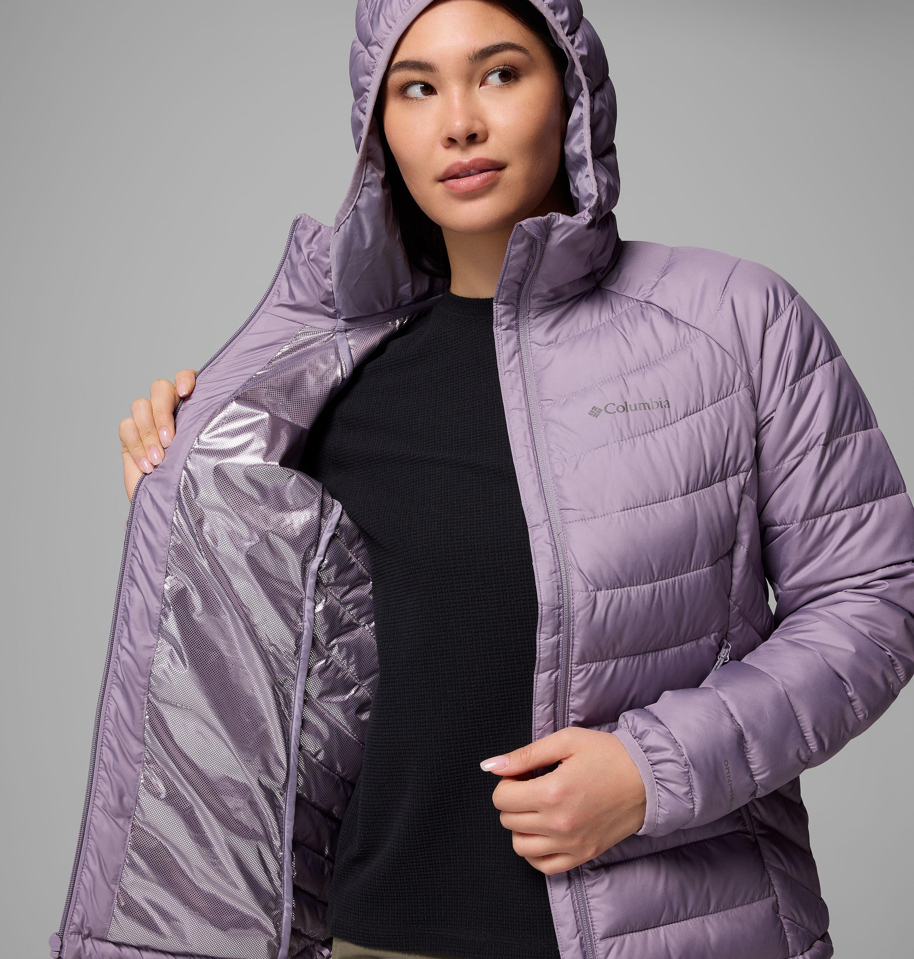 Women's Powder Lite II Hooded Jacket | 554 | S 9
