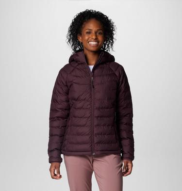 Women’s Powder Lite II Hooded Insulated Jacket, Color: Moonvista, image 9
