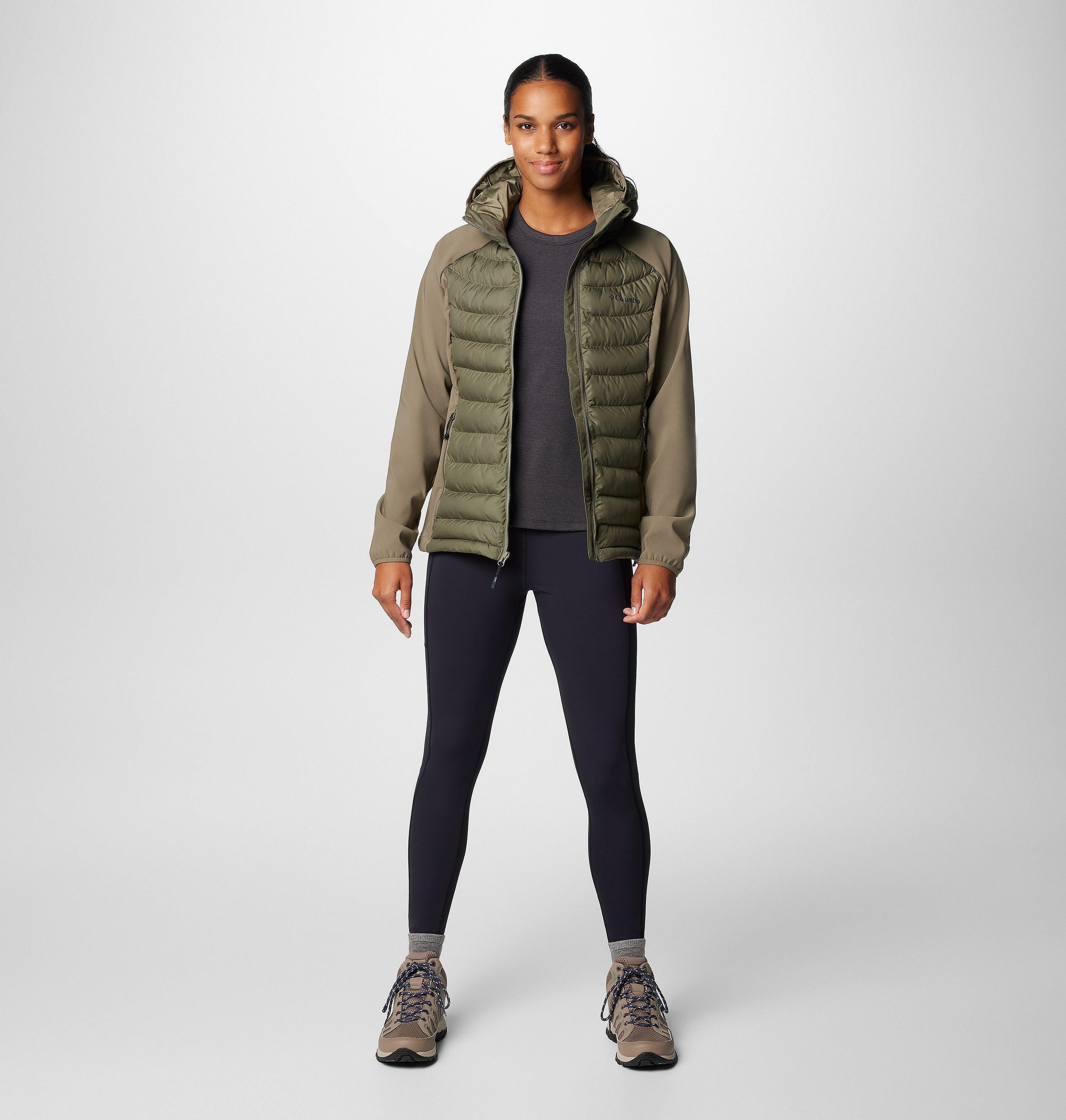 Women's Powder Lite II Hybrid Hooded Jacket 3