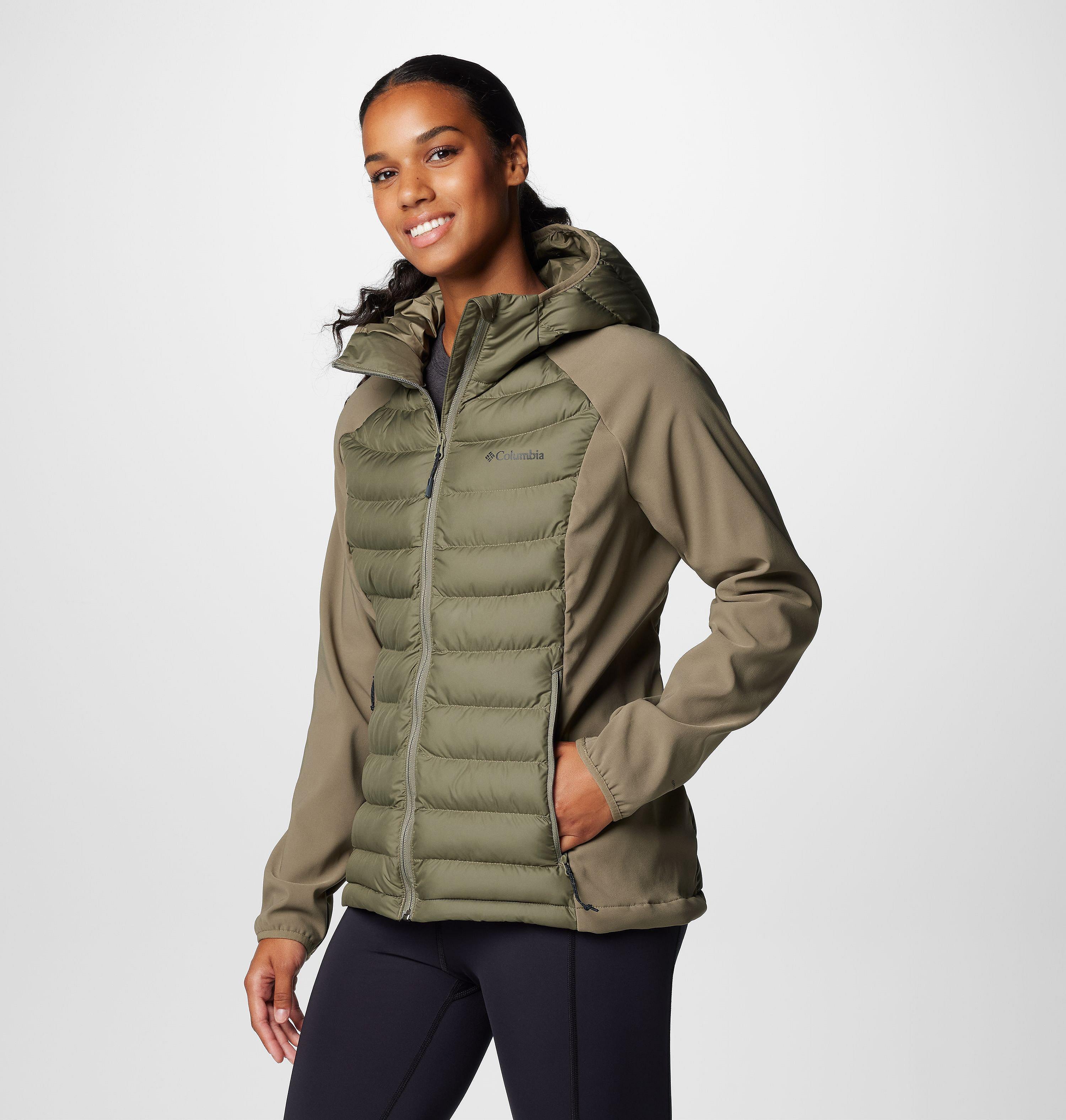 Women's Powder Lite II Hybrid Hooded Jacket 4