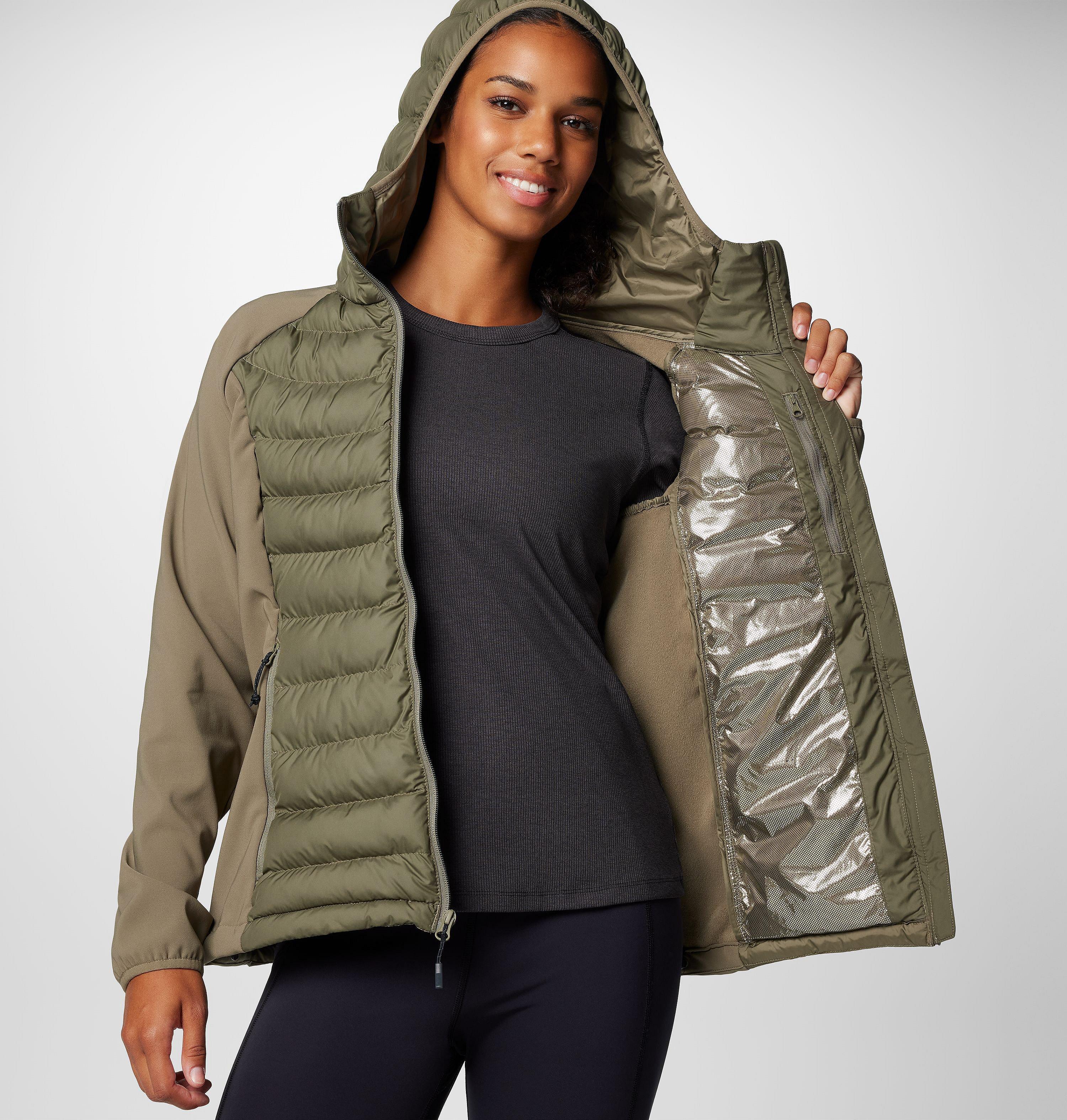 Women's Powder Lite II Hybrid Hooded Jacket 6